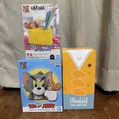 トムとジェリー　フィギュア　ランチボックス　セット