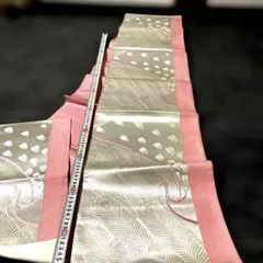 NO❹ 袋帯　アンティーク　材料　着物　匿名発送　送料込