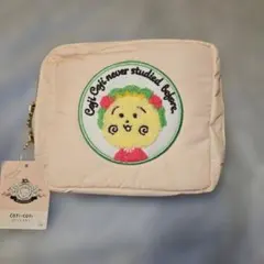 コジコジ スクエアサガラ刺繍ポーチ