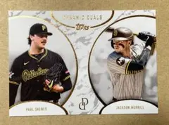 ポール・スキーンズ&ジャクソン・メリル選手カード DYNAMIC DUALS