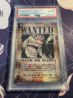 2025年最新】ティーチ 手配書 psaの人気アイテム - メルカリ