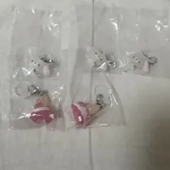 ゆるっとめじるしアクセサリー ガチャガチャ しろうさ マロンクリーム サンリオ