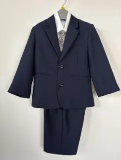 フォーマルスーツ 100cm ネイビー　試着のみ