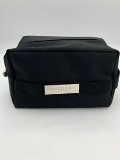 BVLGARI ブラック ポーチ ナイロン製