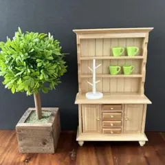 6点セット！‼︎ ドールハウス　ミニチュア　飾り棚　食器棚　家具