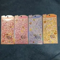 【正規品】うるちゅるポップシール　 　サンリオ 4セット