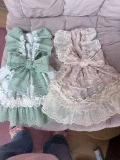 ゆず❤️様専用犬服ハンドメイドワンピース