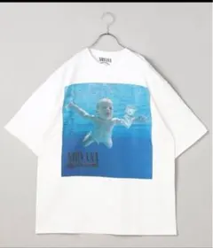 nirvana nevermind フリークスストア別注　ニルヴァーナtシャツ NIRVANA」 NEVERMIND TEE/ニルヴァーナ プリント グラフィック