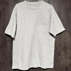 【美品】nano univers ナノユニバース 汗染み防止 Tシャツ グレー