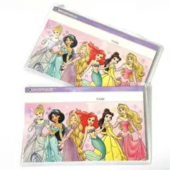 ディズニープリンセス おこずかい帳　２個セット