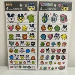 たまごっち 4サイズステッカー まめっち くちぱっち みみっち