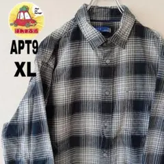 チェック ブラック