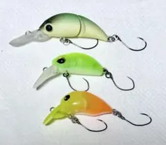 【美品】 エリアトラウトルアー ふわとろ他 3点セット カーディフ ムカイ ①のサムネイル