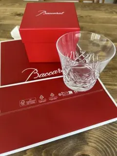 【美品・箱付き】Baccarat バカラ アリア ロックグラス2025刻印 単品