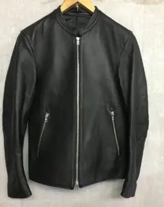 LIDNM ブラックレザージャケット Mサイズ 1085000272083553_01_4107w.jpeg