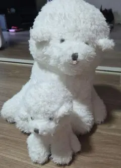 DOUSIN クリーム色のクマのぬいぐるみ3体セット DOUSIN クリーム色のクマのぬいぐるみ3体セット - メルカリ
