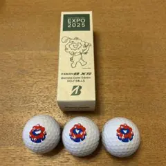 【未使用品】EXPO2025/ミャクミャク　ブリヂストン/ゴルフボール/3球入り