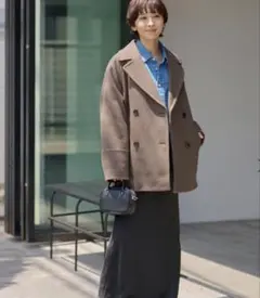 2024AW美品】ジャーナルスタンダードレリューム尾州ウールモッサP