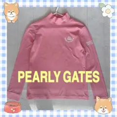 PEARLY GATES モックネックトップス