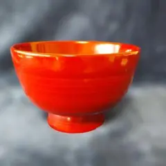 大ぶりの漆器お椀　泰 印