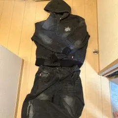 9090デニムセットアップ デニムセットアップ フーディver. ✨ 他にはない @9090s_ だから