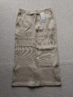 UNIQLO レディース タイトスカート M ナチュラル