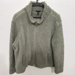 H&M フリースジャケット オリーブグリーン US XL