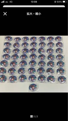 麦様　リクエスト 2点 まとめ商品　タキオン　缶バッジ ヴィブロス 50点