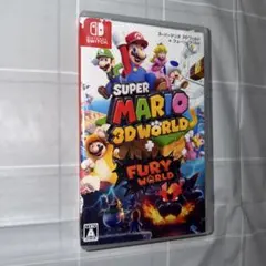 スーパーマリオ3Dワールド+フューリーワールド　箱ひび有り　Switch