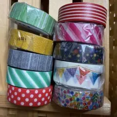 新品未使用カモ井mtマスキングテープ 10種いろいろデザインセット