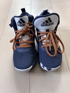 adidas バスケットボールシューズ 【キッズ】US4 ネイビー