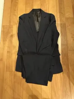 2セット　GU スーツ メンズ　ネイビー　グレー