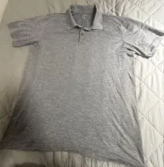 UNIQLO 半袖ポロシャツ グレー XLサイズ DRY EX 薄手のサムネイル