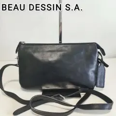 BEAU DESSIN　本革レザー　ショルダーバッグ 　クロスボディバッグのサムネイル