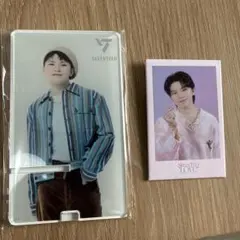 SEVENTEEN ウジ　アクスタ　バッジ　2点