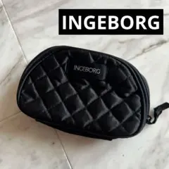 インゲボルグ♡黒キルティングアクセサリーケース❣️