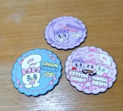 エスターバニー くら寿司コラボ コースター3枚セット