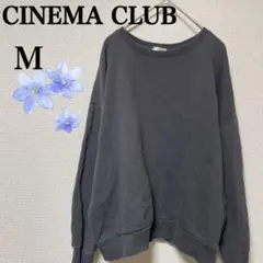 【美品】CINEMA CLUB　スウェット　トレーナー 体型カバー　ゆったり M