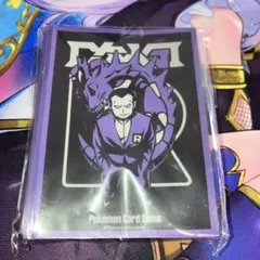ポケカ　デッキシールド　スリーブ　secret team R サカキ　未開封品 ポケモンカードゲーム デッキシールド SECRET TEAMES R サカキ - メルカリ