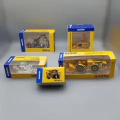 コマツ ミニチュアモデルセット - メルカリ