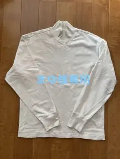 UNIQLO U ヒートテック 長袖Tシャツ M オフホワイト