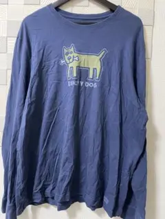 Lucky Dog 長袖カットソー ネイビー