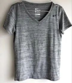 NIKE ナイキ Vネック Tシャツ グレー系 Lサイズ