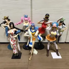 ワンピース　ハンコック　キャロット　ビビ　ペローナ　レベッカ　ロビン　フィギュア