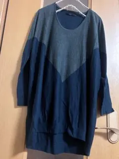 ⭐︎YEVS⭐︎グリーン系　薄手ニットのサムネイル