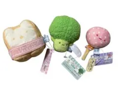 すみっコぐらし　すみっこもの　てのり　しょくぱん　ブロッコリー　ふろしきのあめ