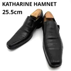 KATHARINE HAMNETT メンズ ドレスシューズ 25.5cm 黒のサムネイル