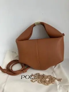 未使用　ポレーヌ POLÈNE ハンドバッグ ショルダーバッグ トープ　バック 2025年最新】ポレーヌ トープの人気アイテム - メルカリ