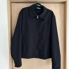 ZARA ブラック ジップアップジャケット