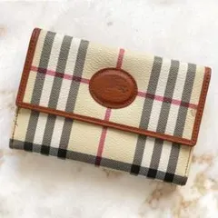 2025 BURBERRY バーバリーズ ノバチェック 折財布 ホースロゴ